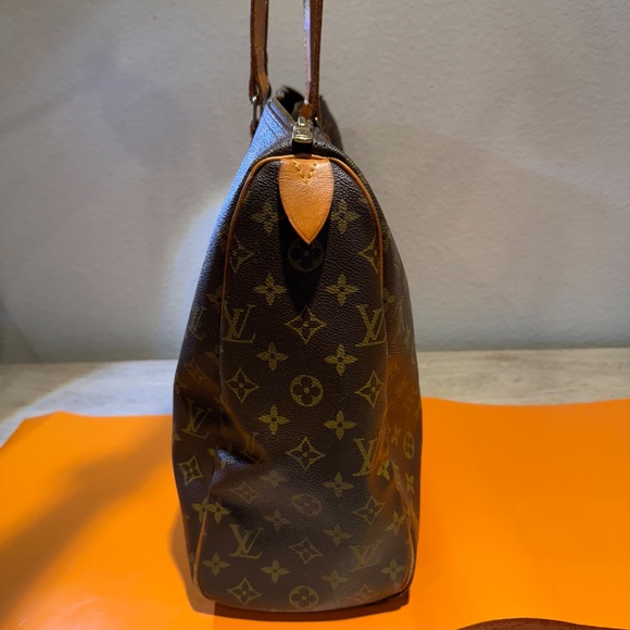 LOUIS VUITTON Monogram Flanerie Travel Tote Large LV Bag 19x13x6 - Picture 3 of 16